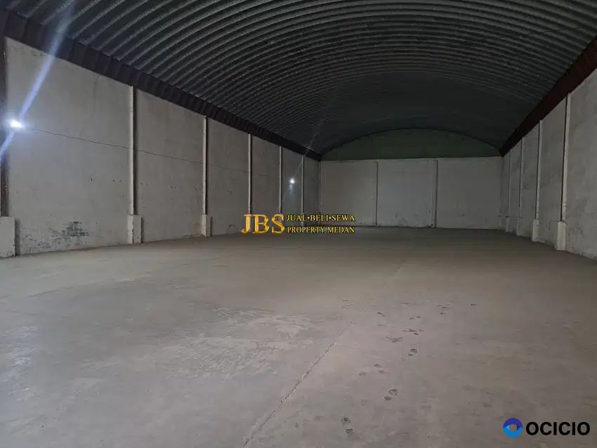 Dijual Gudang Intan Jalan Letda Sujono - Medan Kondisi Siap Pakai