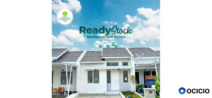 Kawanua Emerald City Tipe Amethyst 1 Lantai