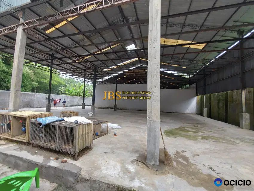 Dijual Tanah & Gudang Klambir Lima Kebon Jalan Dusun 2/Jalan Protokol
