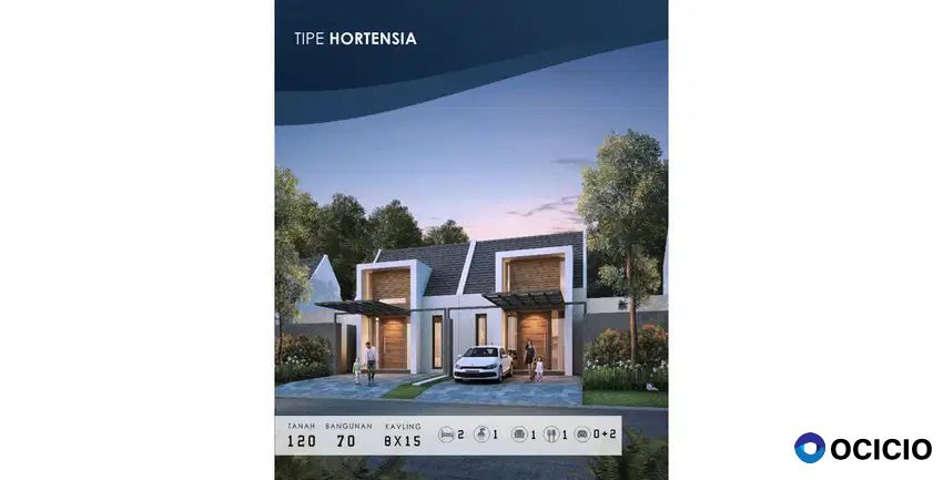 Citraland Tallasa City - White Floral Tipe Hortensia Deluxe