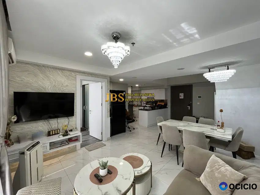 JUAL CEPAT & MURAH Apartemen Full Furnish Grand Jati Junction-Medan