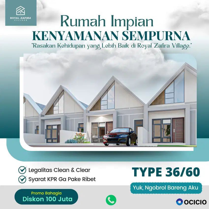 Dijual Rumah Murah Siap Bangun di Depok