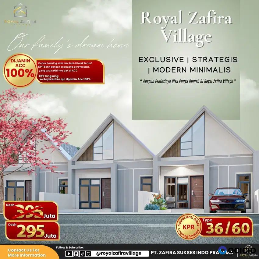 Dijual Rumah Siap Bangun Didepok