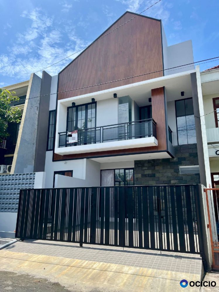 Dijual Rumah Darmo Baru Barat Surabaya Modern Minimalis