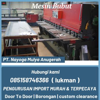 Jasa Import Mesin Bubut Door To Door | NYG Express