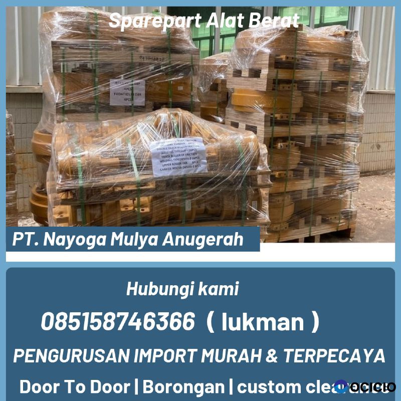 Jasa Import Sparepart Alat Berat To Jakarta Dooo To Door | NYG Express