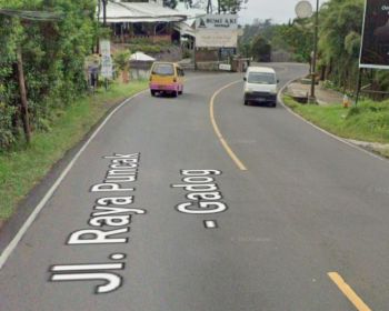 Dijual Villa di Jl. Raya Puncak - Gadog, Ciloto, Cipanas, Jawa Barat