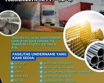 Spesifikasi Jasa Undername Import Besi Baja -+62 831-1761-4018