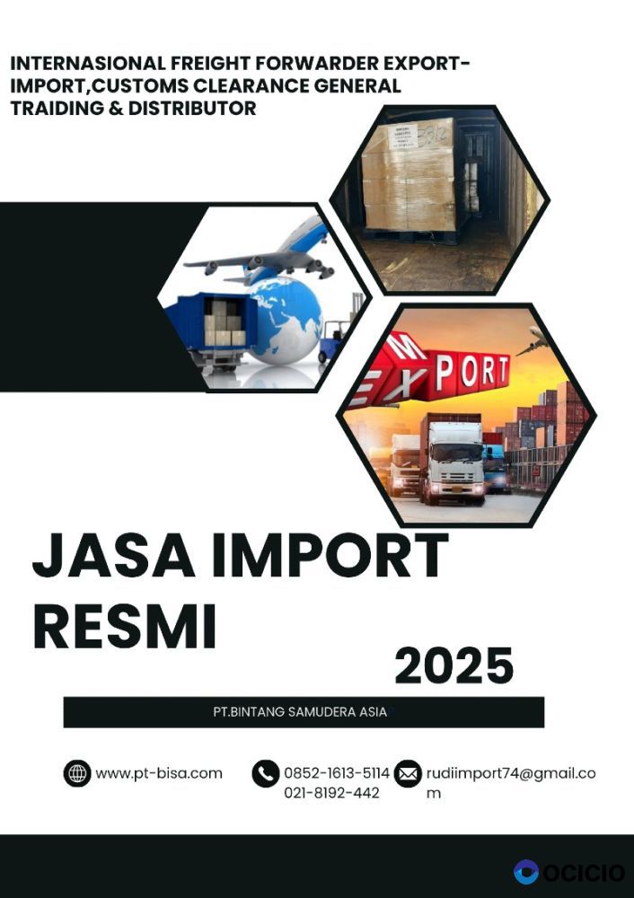 Jasa import mureah Bisa cargo