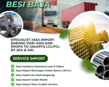JASA IMPORT BESI BAJA MURAH