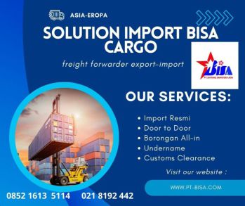 Jasa Import Resmi Rudi Bisa Cargo