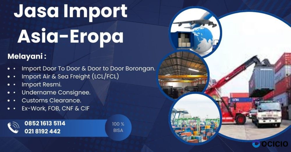 Jasa Import Mesin Rudi Bisa Cargo