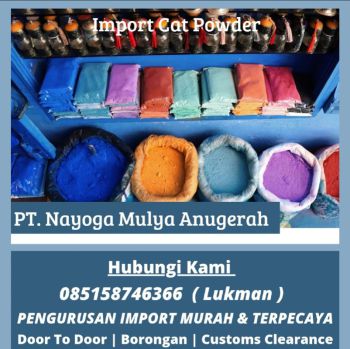 Jasa Import Cat Powder dari India All-in