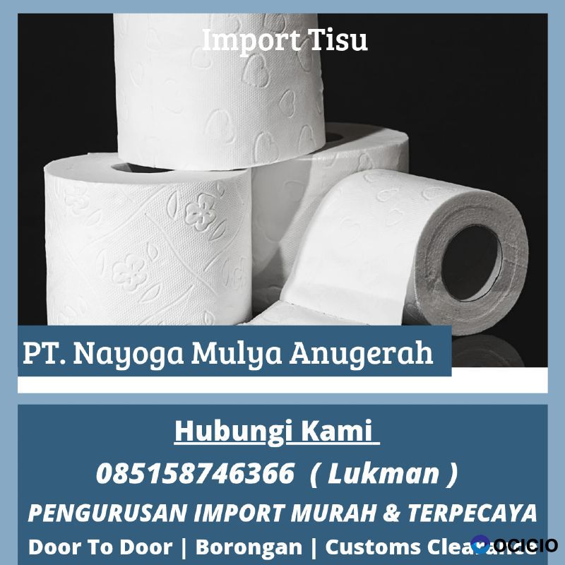 Jasa Import Tisu dari India Ke Indonesia All-in