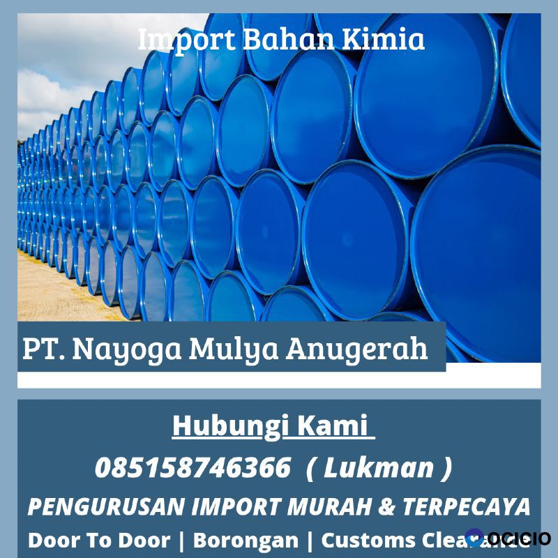 Jasa Import Bahan Kimia Dari India All-in