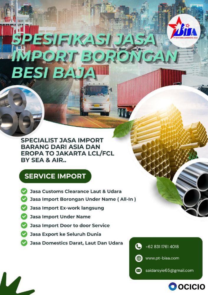 jasa import door to door