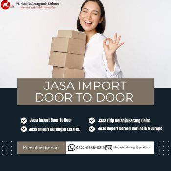 Forwadert Import Sparepart Door To Door