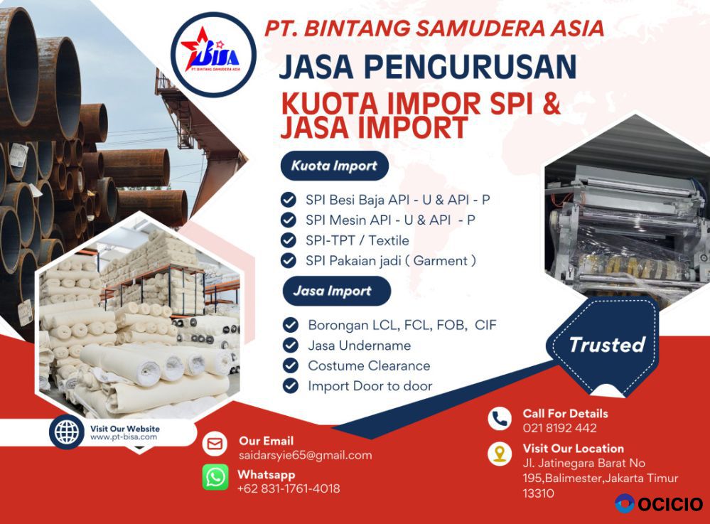 jasa import borongan door to door
