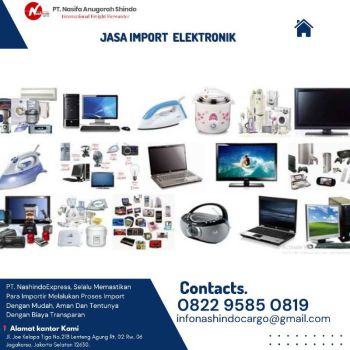Jasa Import Barang Elektronik
