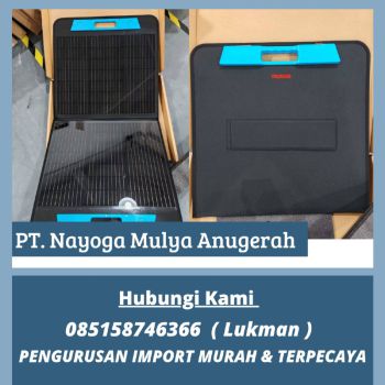 Jasa pengiriman solar panel import dari india