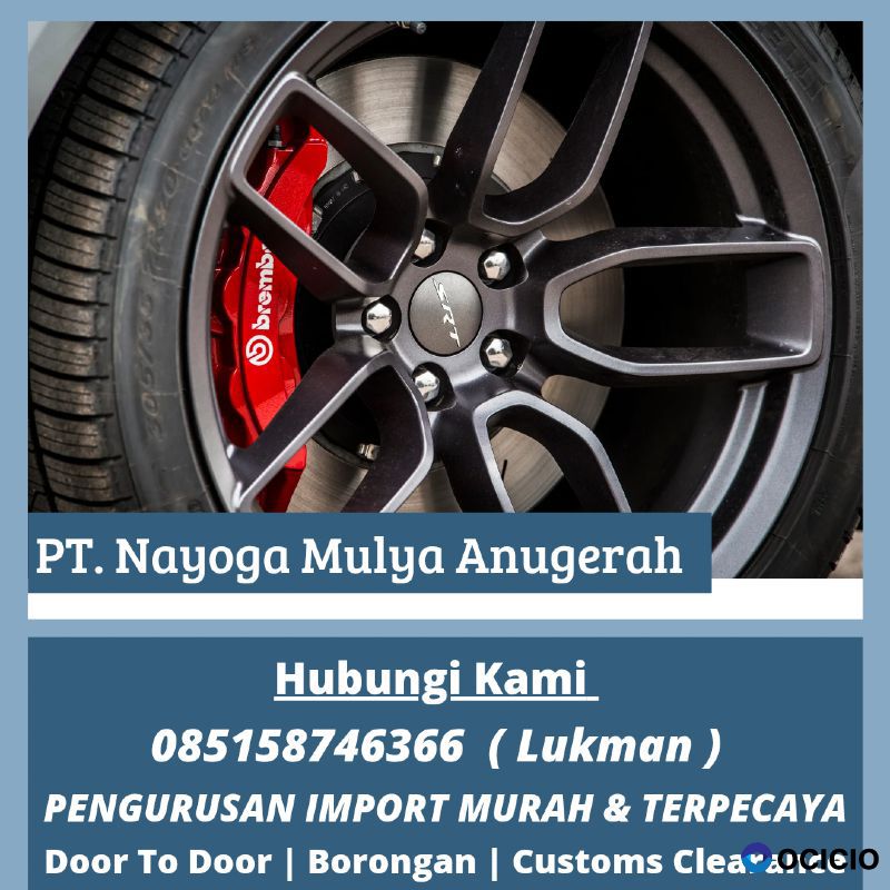 Jasa pengiriman velg import dari india ke jakarta