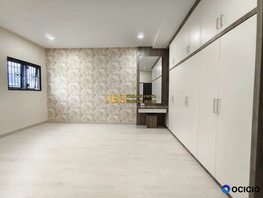 Dijual Villa Baru 1,5 Tingkat di Komplek Cemara Asri Jalan Durian