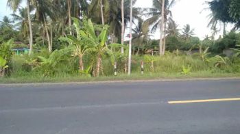 tanah 8000 meter di jalan lintas sumatera kalianda