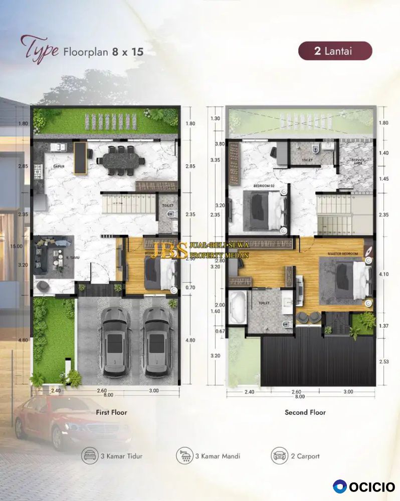 PRE-LAUNCH! Pacific Palace Jalan Besar Sunggal - Tapian Nauli Ps 1