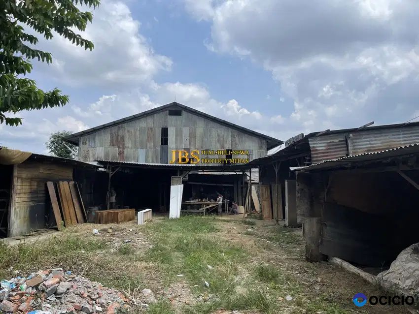 Dijual Tanah Dan Gudang di Jalan Suasa Tengah, Mabar Hilir - Medan