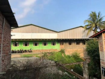 Dijual Bangunan gudang dan tanah baros sukabumi kota