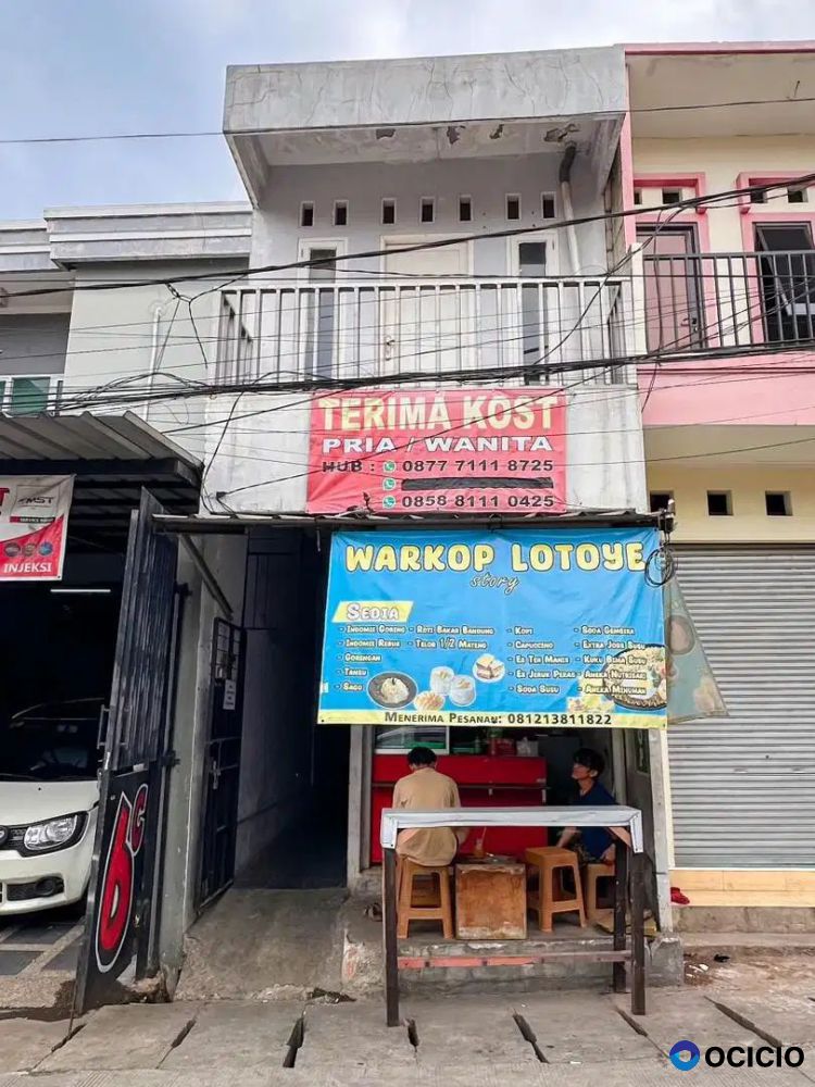 DI JUAL BU MURAH KOST 20 KAMAR & 1 KIOS PERNGHASILAN PULUHAN JUTA