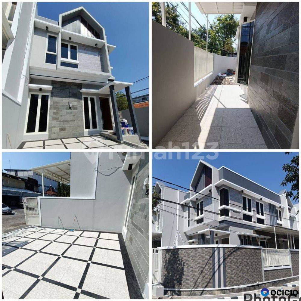 Rumah di Tenggilis Model Scandinavian Sangat dekat Jemursari, SBY