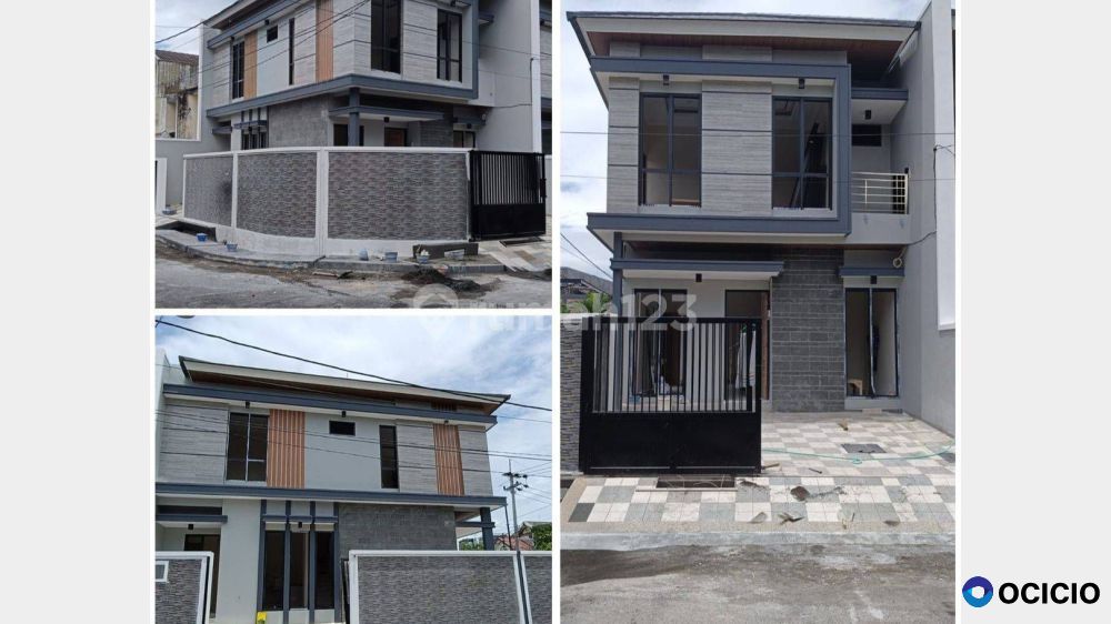 Rumah Gress Minimalis Kontemporer, Dekat dengan Raya Merr, SBY