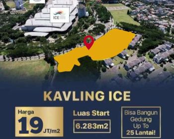 Dijual Kavling Komersial BSD City, Kavling ICE