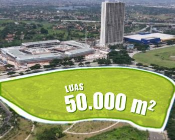 Dijual Kavling Komersial di Jalan Jalur Sutera Boulevard, Alam Sutera