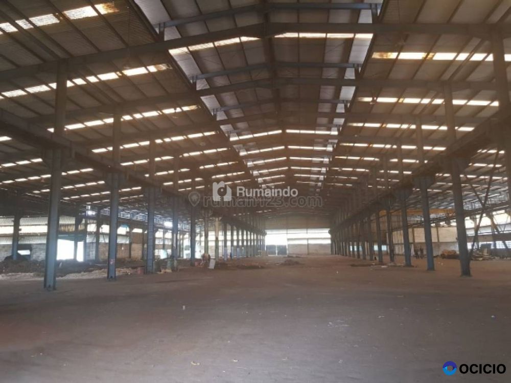 Dijual Gudang/Pabrik di Jl. Raya Serang, Balaraja, Tangerang, Banten.