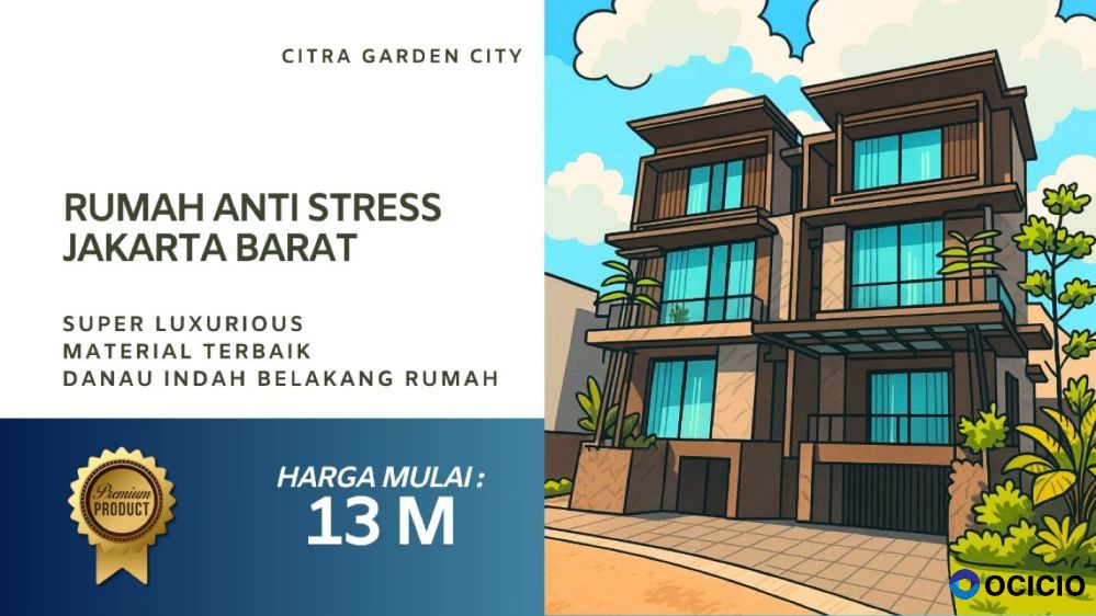 Citra Lake Villa Harga Mulai 13 M