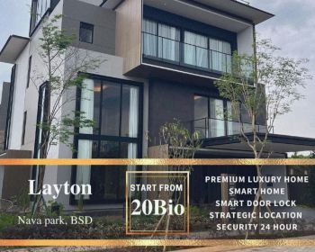 Dijual Rumah Mewah di Cluster Layton, Nava Park BSD City