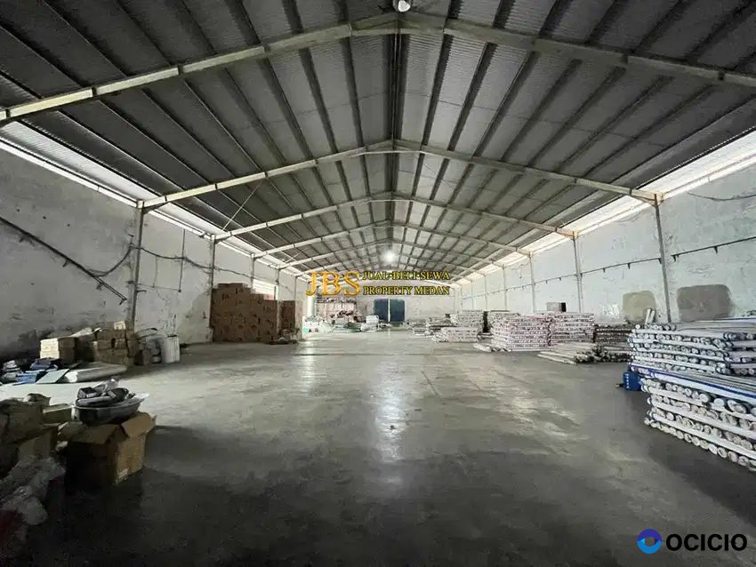 Disewakan Gudang KIM 2 Jalan Pulau Buton Kondisi Siap Pakai