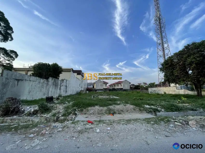 Dijual Tanah di Jalan Sei Brantas (Dekat Jl.Darussalam) - Medan