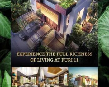 Dijual Rumah baru di HERITAGE RESIDENCE at Puri 11