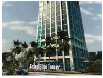 Dijual Office di Grand Slipi Tower, Jendral S. Parman Kav 22-24 Jakarta Barat
