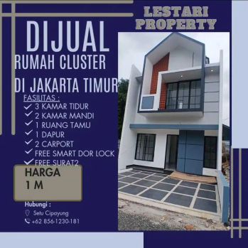 Rumah 2 Lantai Murah Di Jakarta Timur