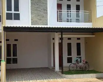 Dijual rumah baru murah cluster tingkat LT 84 LB 102 di Rawalumbu