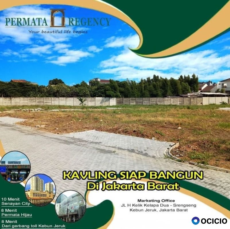 Dijual Tanah Kav di Srengseng dekat Mall, Kampus, Tol, RS