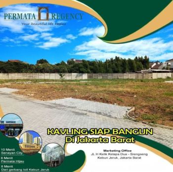 Dijual Tanah Kav di Srengseng dekat Mall, Kampus, Tol, RS