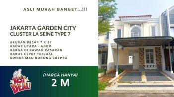 La Seine Jakarta Garden City Dijual Cepat Harga Super Murah
