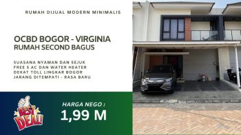 Rumah Dijual OCBD Bogor Cluster Virginia