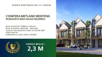 Conifera Metland Menteng Harga Perdana