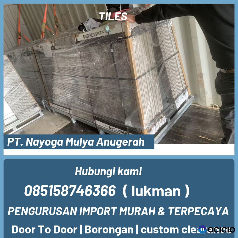 jasa import tiles dari guangzhou - nayoga logistics